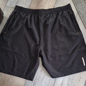 Men's Black Active Shorts Light Weight